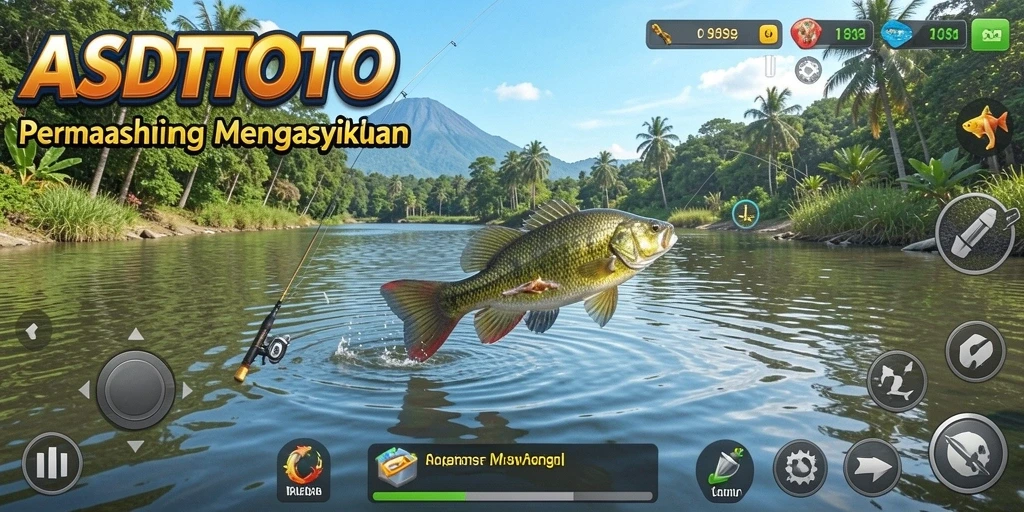 Tampilan gameplay ASDTOTO menampilkan aksi memancing yang mendebarkan dan menawan.