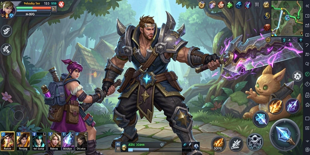 Tampilan gameplay KAKRP yang menegangkan dan penuh aksi.