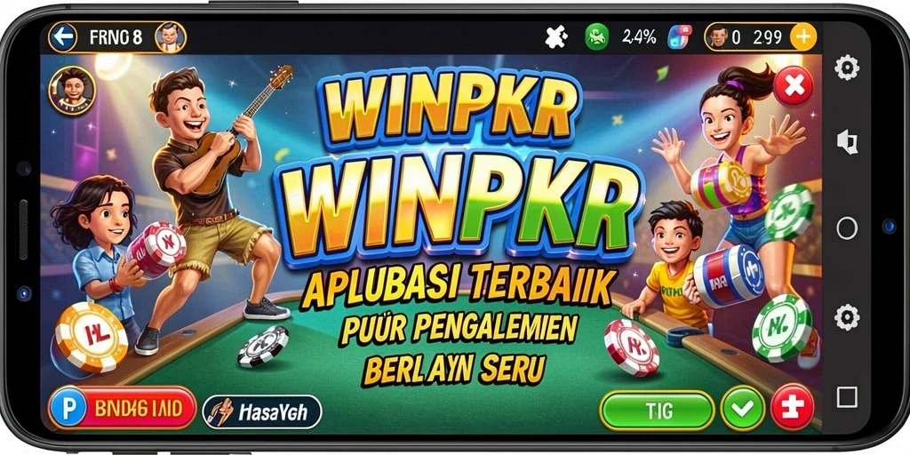 Screenshot gameplay WINPKR dengan suasana Bingo yang seru dan menyenangkan.