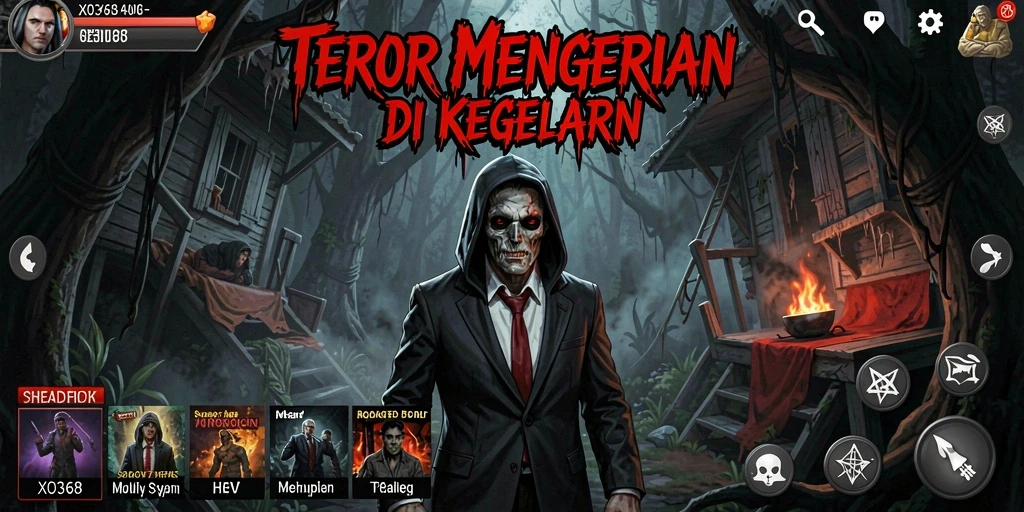 Gameplay menegangkan dengan suasana Horror yang mencekam.